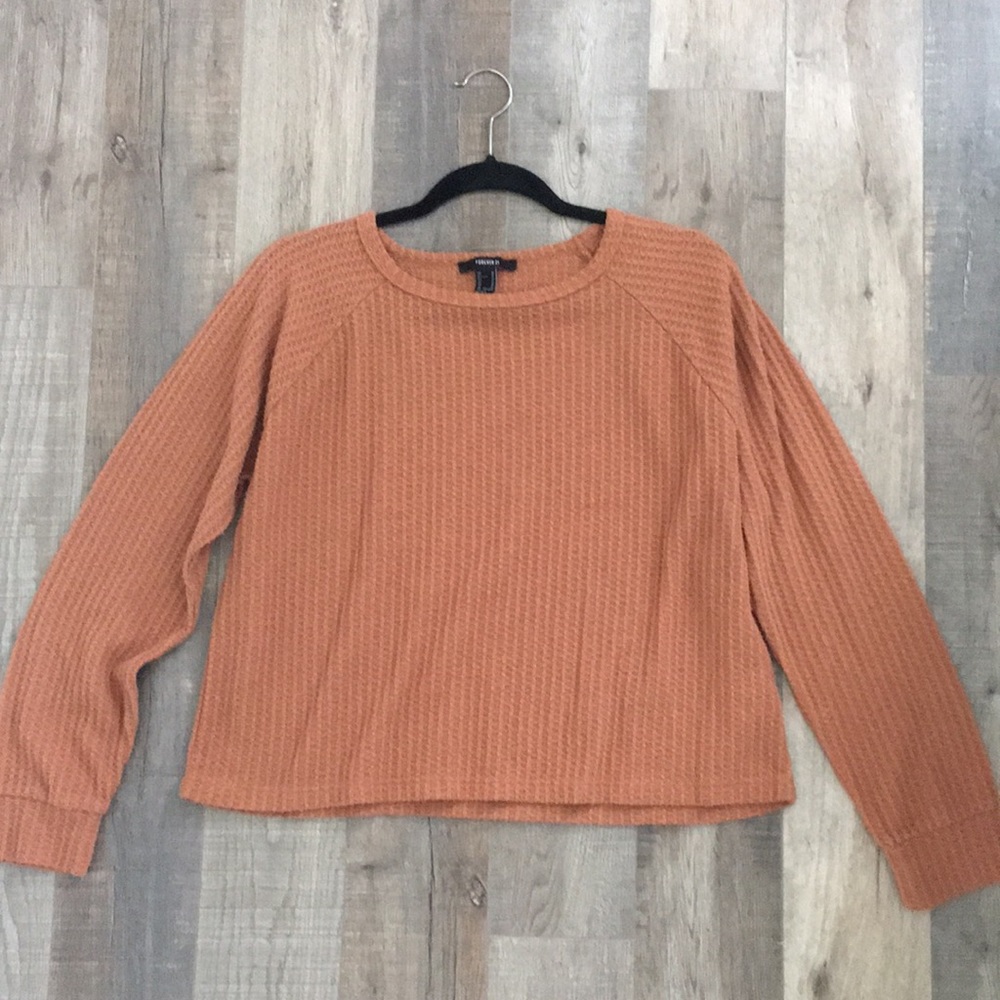 Forever 21 Waffled Sweater